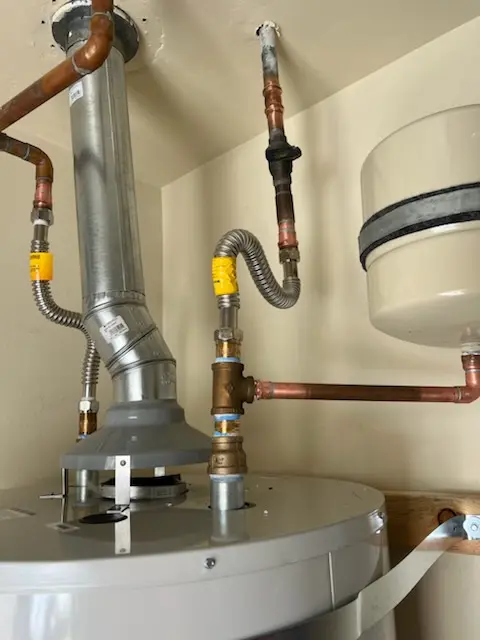 Water heater installation and plumbing repair in Fruita